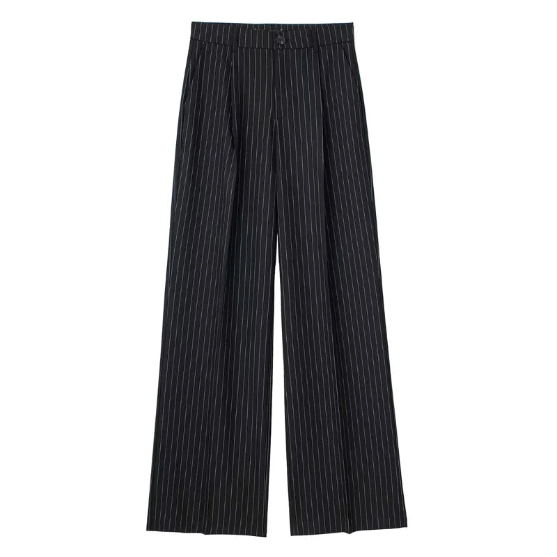 Calça de Alfaiataria Élise Risca de Giz